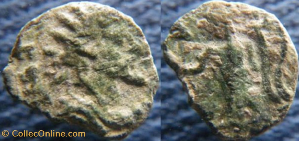 Tétricus I antoninien imitation monnaies antiquite av jc ap romaines republicaines imperiales tetricus i antoninien imitation