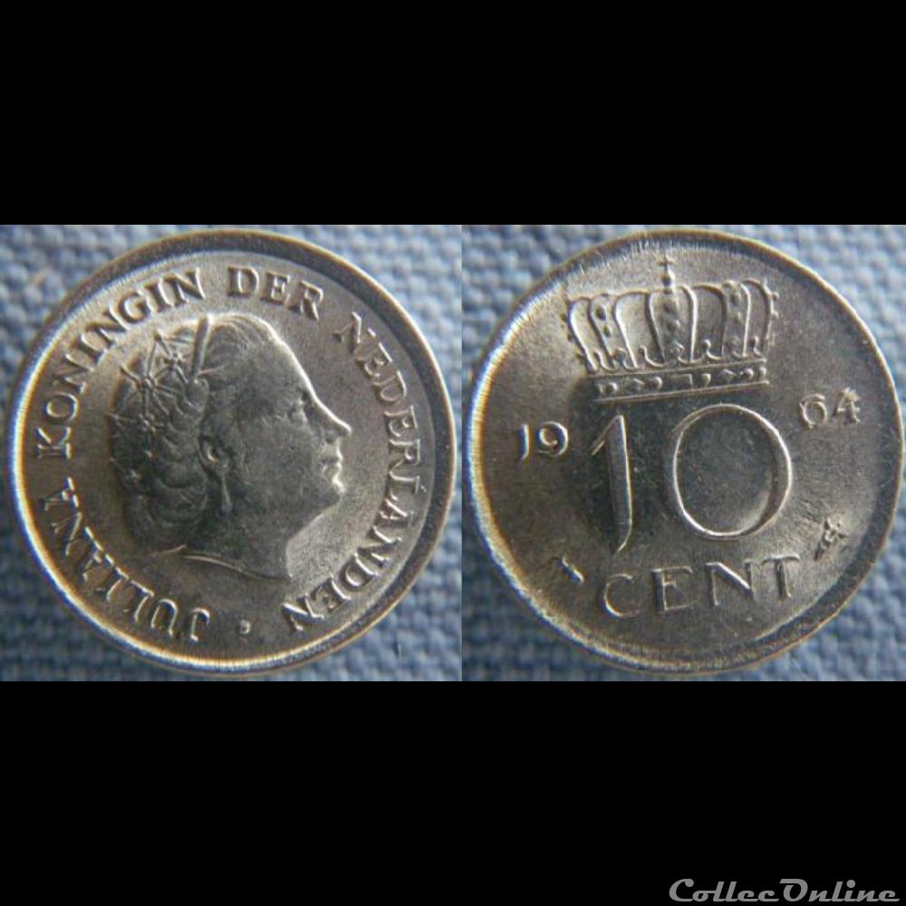 10 Cents 1964 monnaie monde pay ba 10 cents 1964