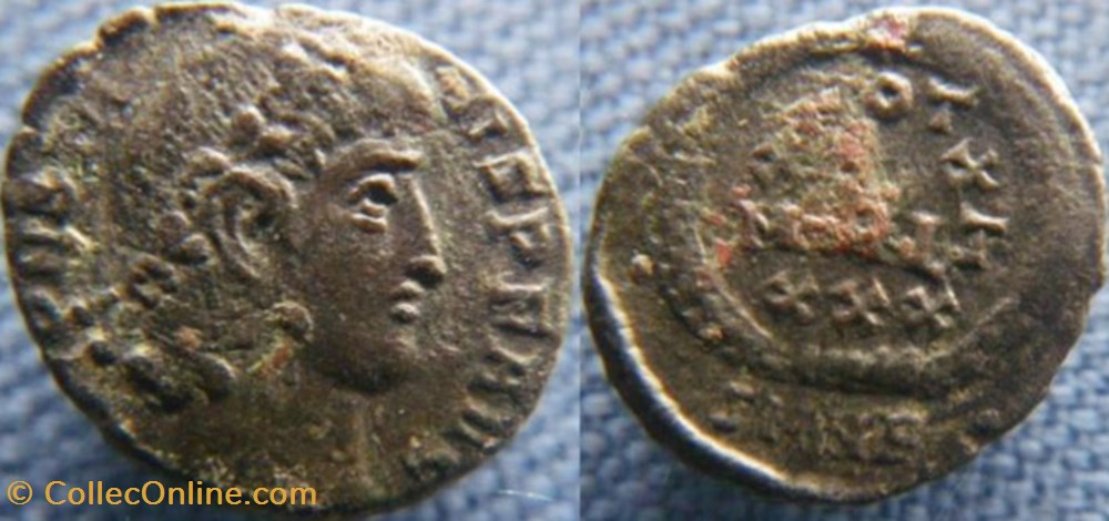 Constans Ae3/4 monnaies antiques romaines imperiales et republicaines constans ae3 4