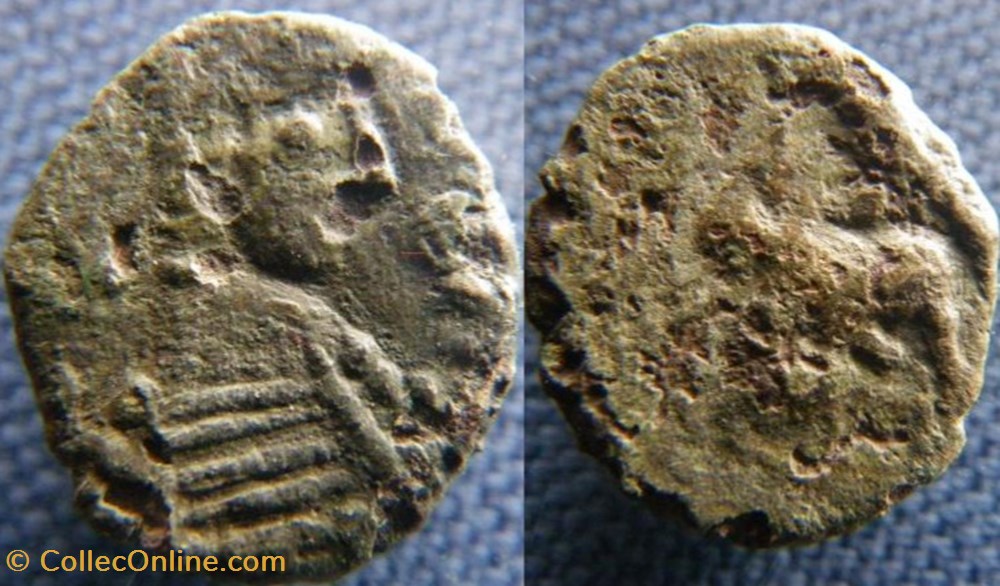monnaies antiques romaines republicaines imperiales constance ii ae3 imitation