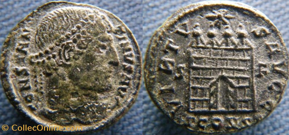 Constantin I Ae3 monnaies antiques romaines republicaines imperiales constantin i ae3