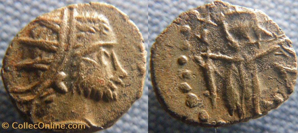Tétricus I antoninien imitation monnaies antiquite av jc ap romaines republicaines imperiales tetricus i antoninien imitation
