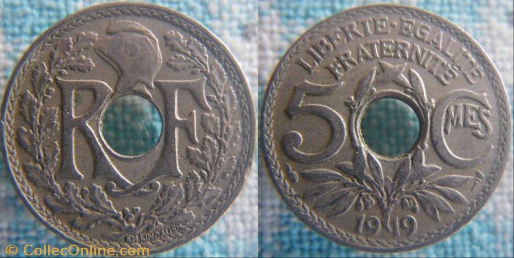 5 Centimes 1919 monnaie france a moderne 5 centimes 1919