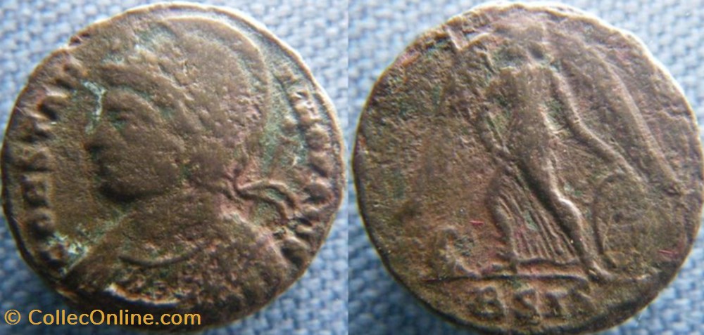 Constantinople Ae3 monnaies antiques romaines republicaines imperiales constantinople ae3
