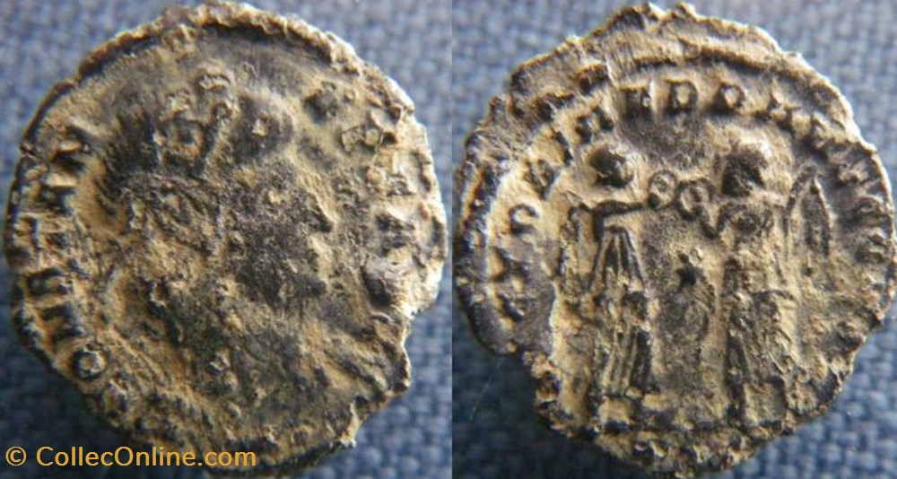 Constans Ae3/4 monnaies antiques romaines imperiales et republicaines constans ae3 4