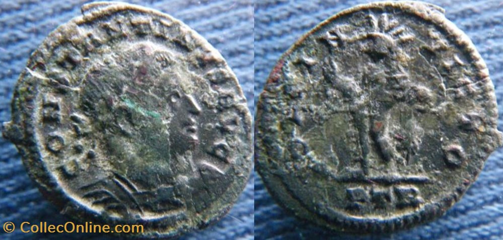 Constantin demi-follis monnaies antiques av jc ap romaines republicaines imperiales constantin demi follis