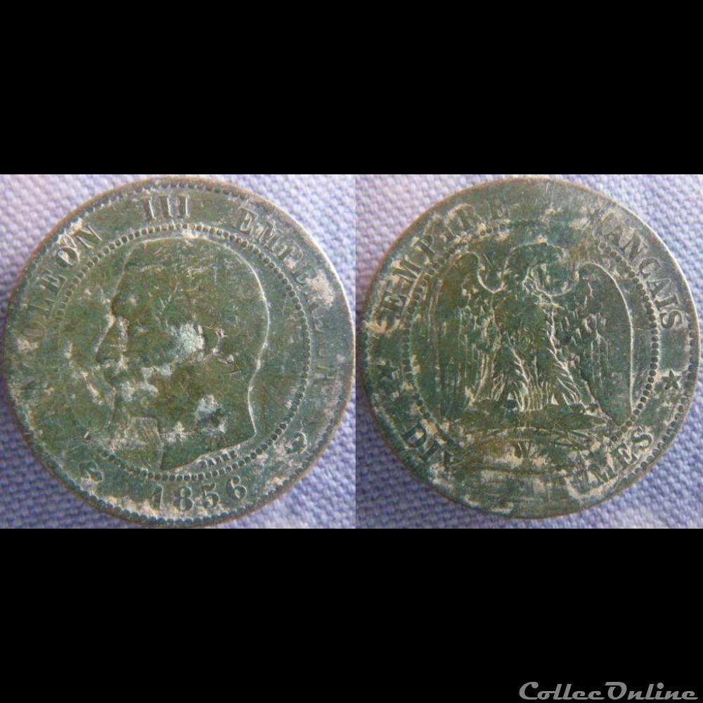 10 Centimes 1856 W monnaie france moderne 10 centimes 1856 w