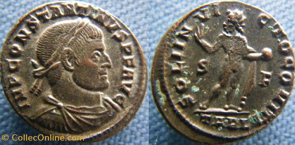 monnaies antiques romaines republicaines imperiales constantin i ae3