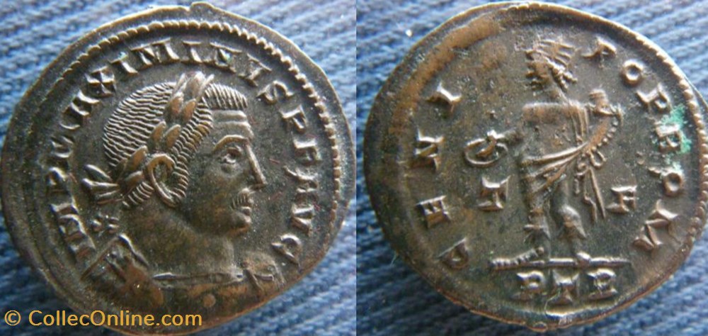 Maximin II Daïa Follis monnaies antiquite av jc ap romaines republicaines imperiales maximin ii daia follis