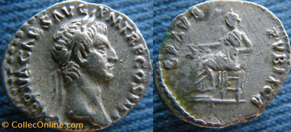 Nerva denier monnaies antiquite av jc ap romaines republicaines imperiales nerva denier