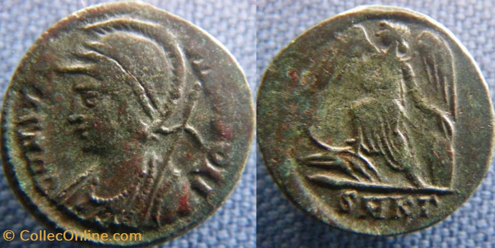 Constantinople Ae3 monnaies antiques romaines republicaines imperiales constantinople ae3