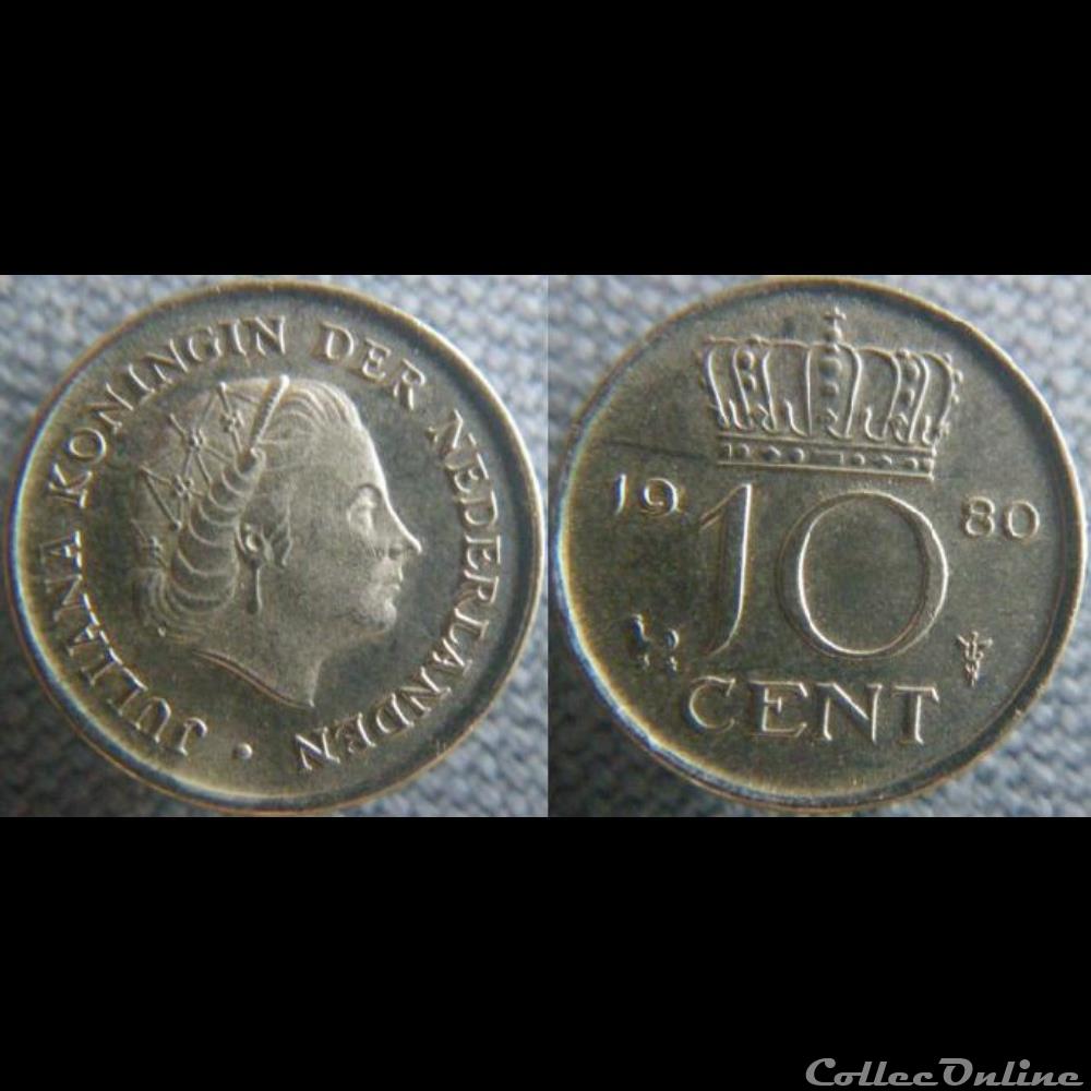 10 Cents 1980 monnaie monde pay ba 10 cents 1980
