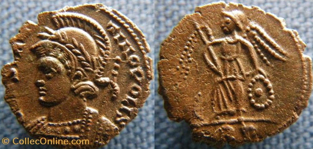Constantinople Ae3/4 monnaies antiques romaines republicaines imperiales constantinople ae3 4