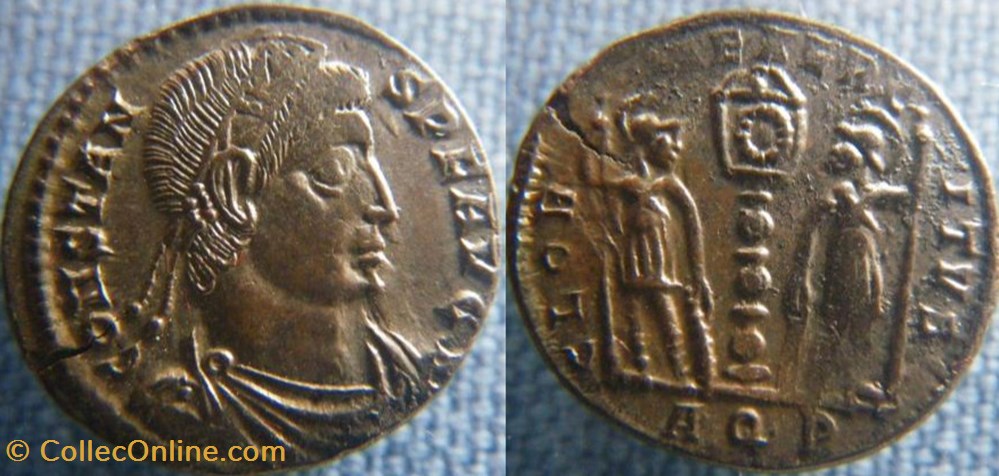 monnaies antiques romaines imperiales et republicaines constans ae3 4