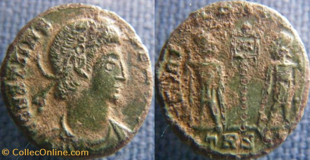 Constans Ae3/4 monnaies antiques romaines imperiales et republicaines constans ae3 4