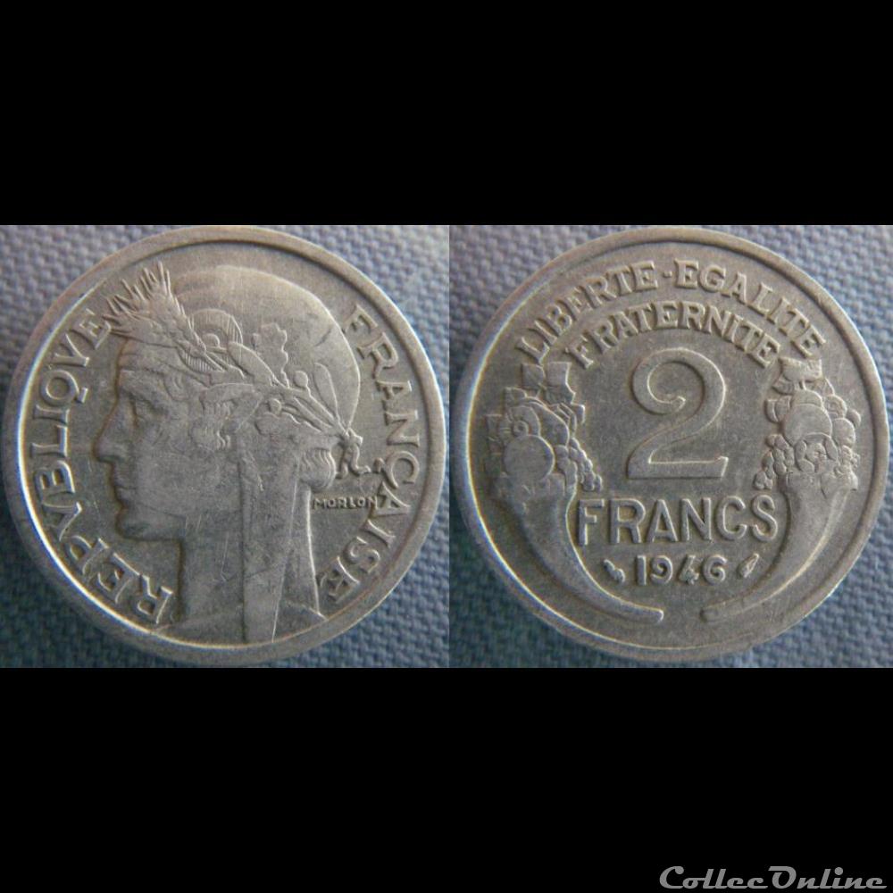 2 Francs 1946 monnaie france moderne 2 francs 1946