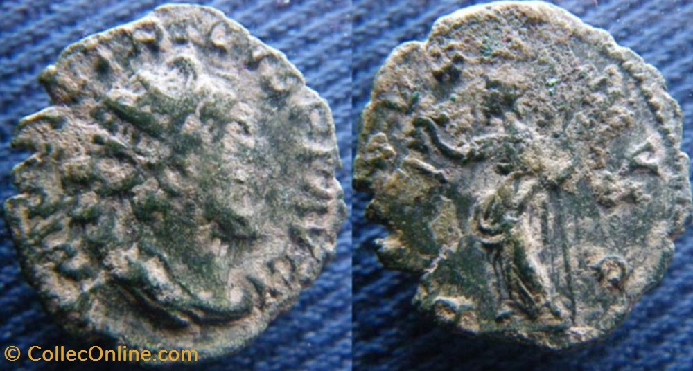 Tétricus I antoninien monnaies antiquite av jc ap romaines republicaines imperiales tetricus i antoninien