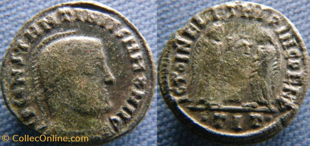 Constantin I Ae3 imitation monnaies antiques romaines republicaines imperiales constantin i ae3 imitation