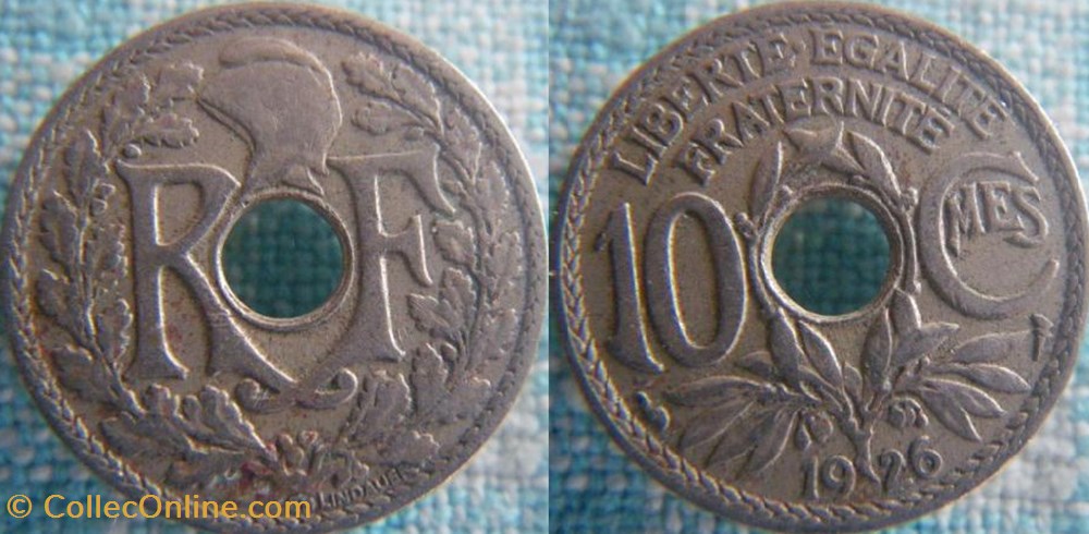 10 Centimes 1926 monnaie france a moderne 10 centimes 1926