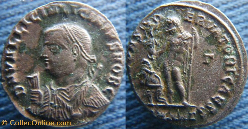 Licinius II Ae3 monnaies antiquite av jc ap romaines republicaines imperiales licinius ii ae3