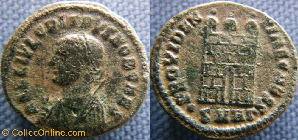 monnaies antiques romaines imperiales et republicaines crispus ae3