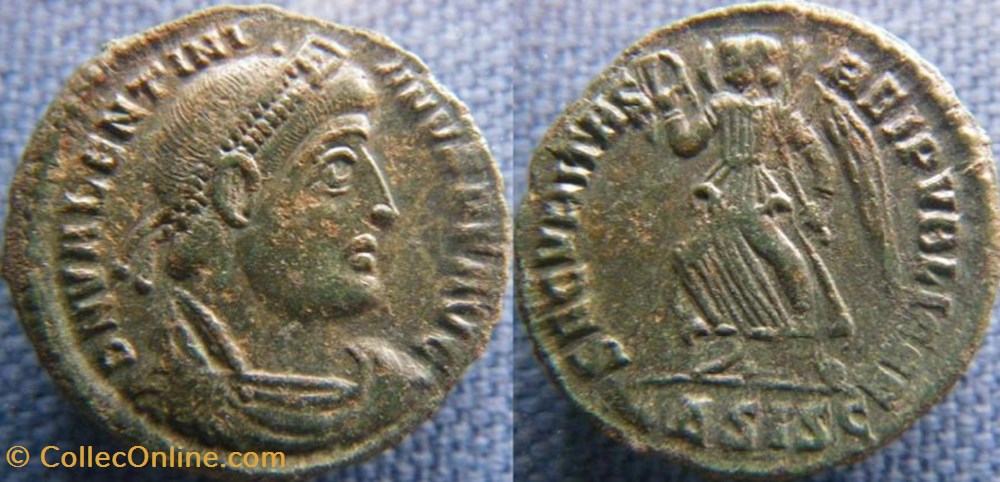 Valentinien I Ae3 monnaies antiques romaines republicaines imperiales valentinien i ae3