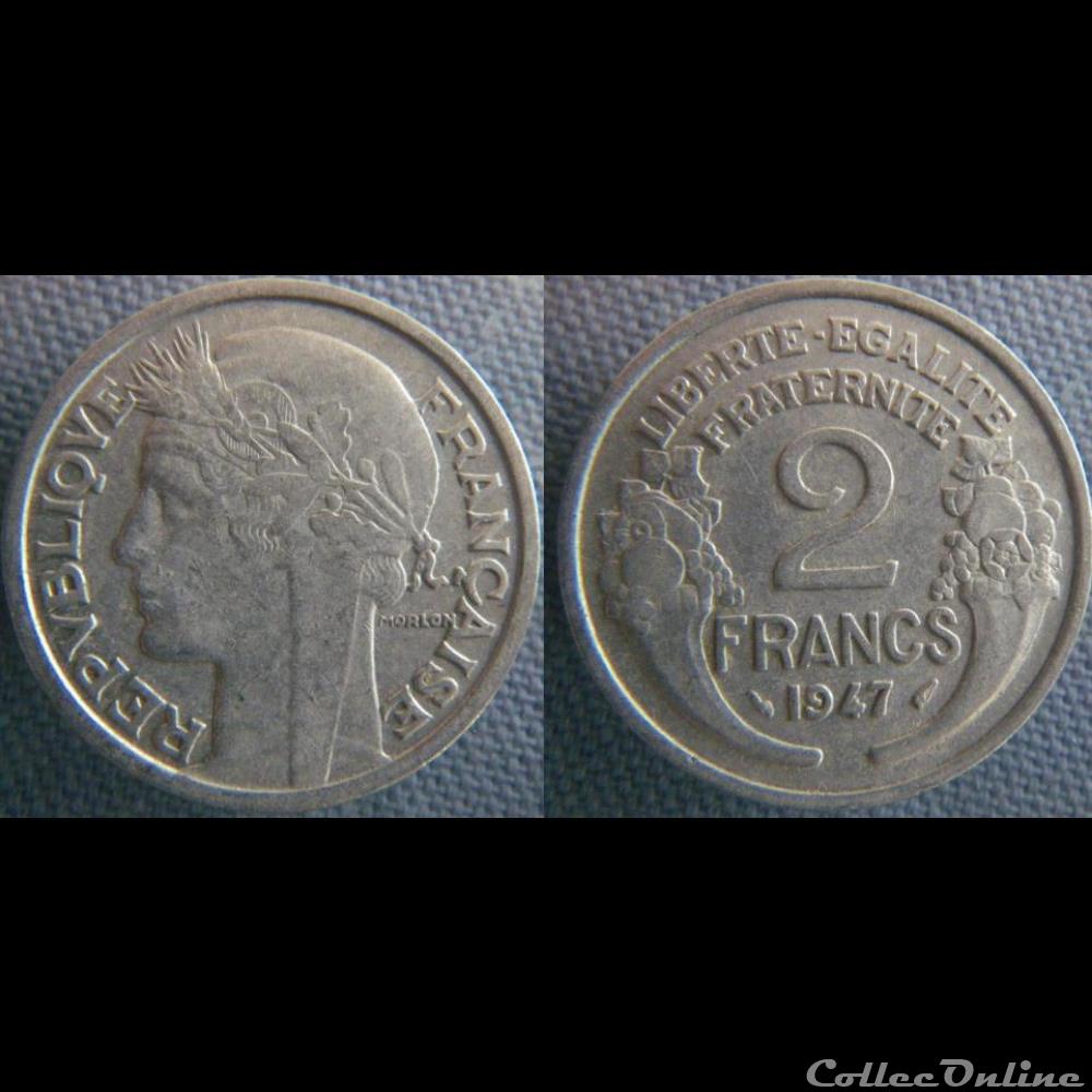 2 Francs 1947 monnaie france moderne 2 francs 1947