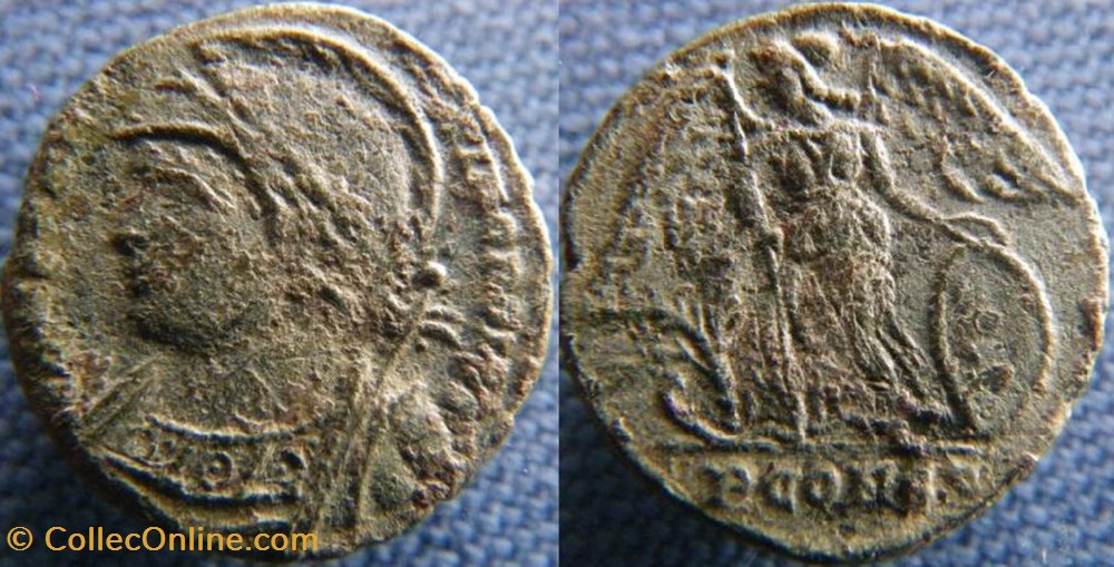 Constantinople Ae3 monnaies antiques romaines republicaines imperiales constantinople ae3