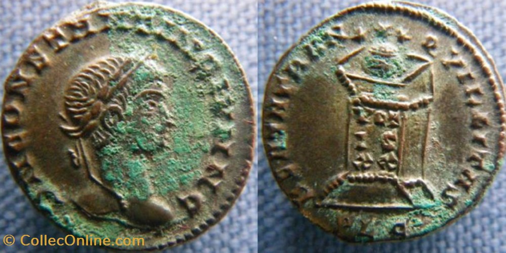 monnaies antiques romaines imperiales et republicaines constantin ii ae3