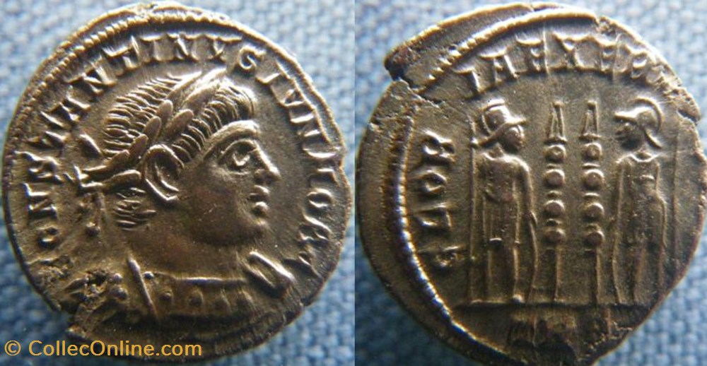 Constantin II Ae3 monnaies antiques romaines imperiales et republicaines constantin ii ae3
