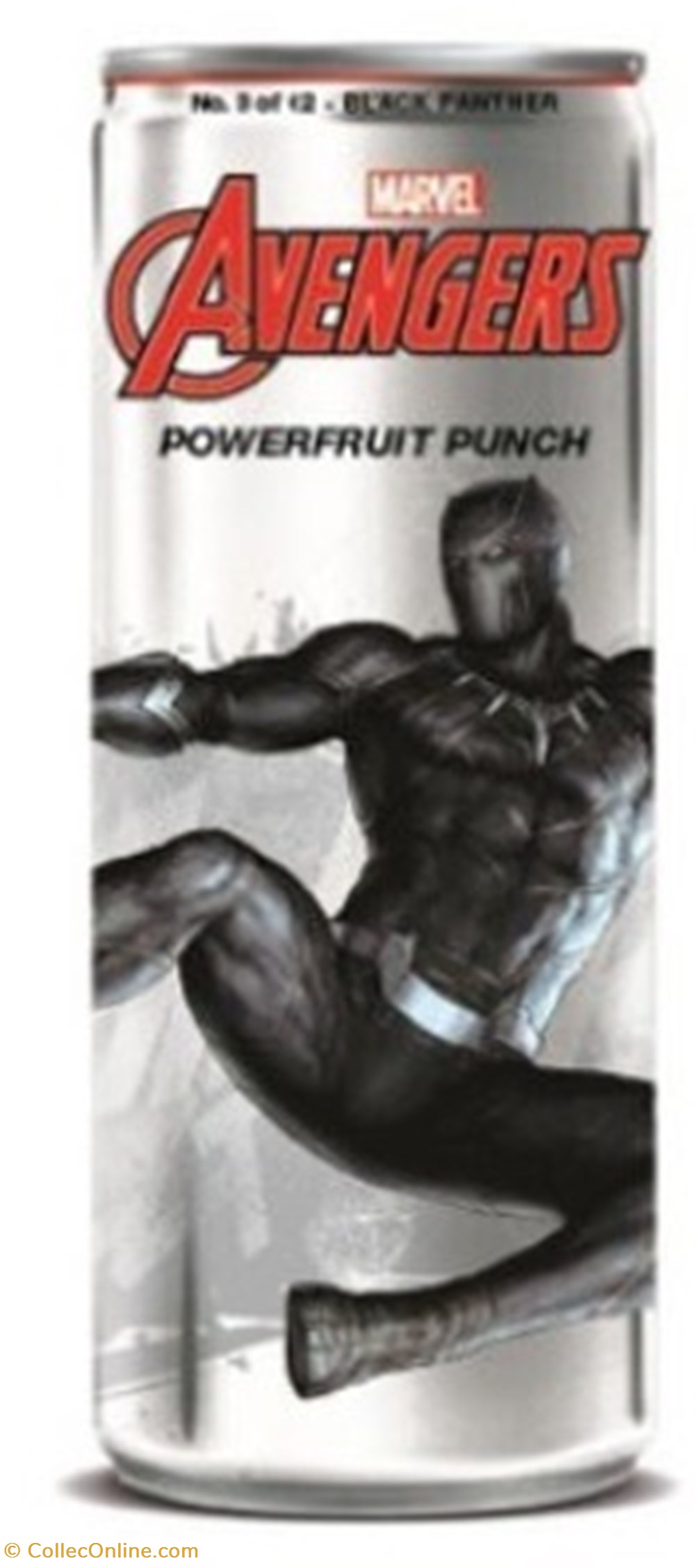 Avengers Black Panther slim art de table argenterie bistrot alimentation canettes avengers black panther slim