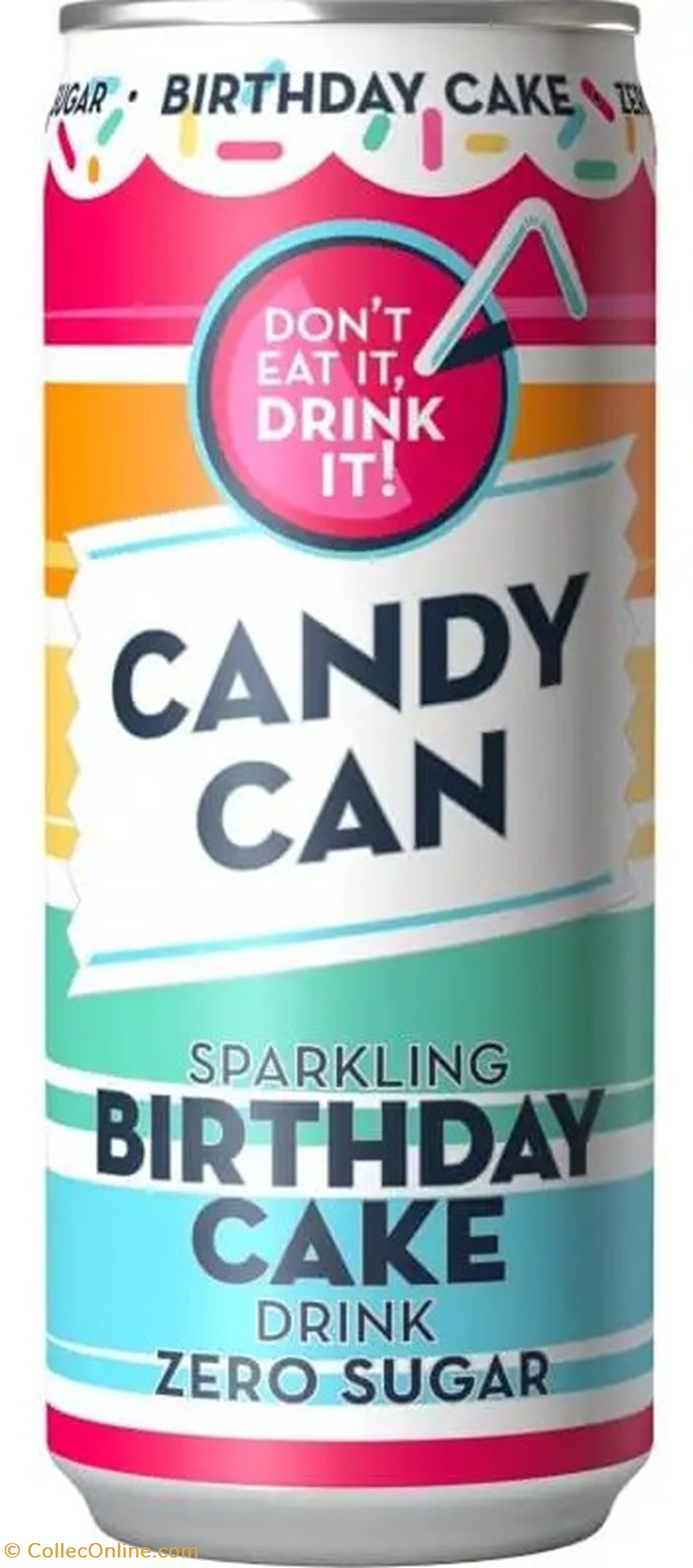 art de la table argenterie bistrot alimentation canettes candy can birthday cake 50cl