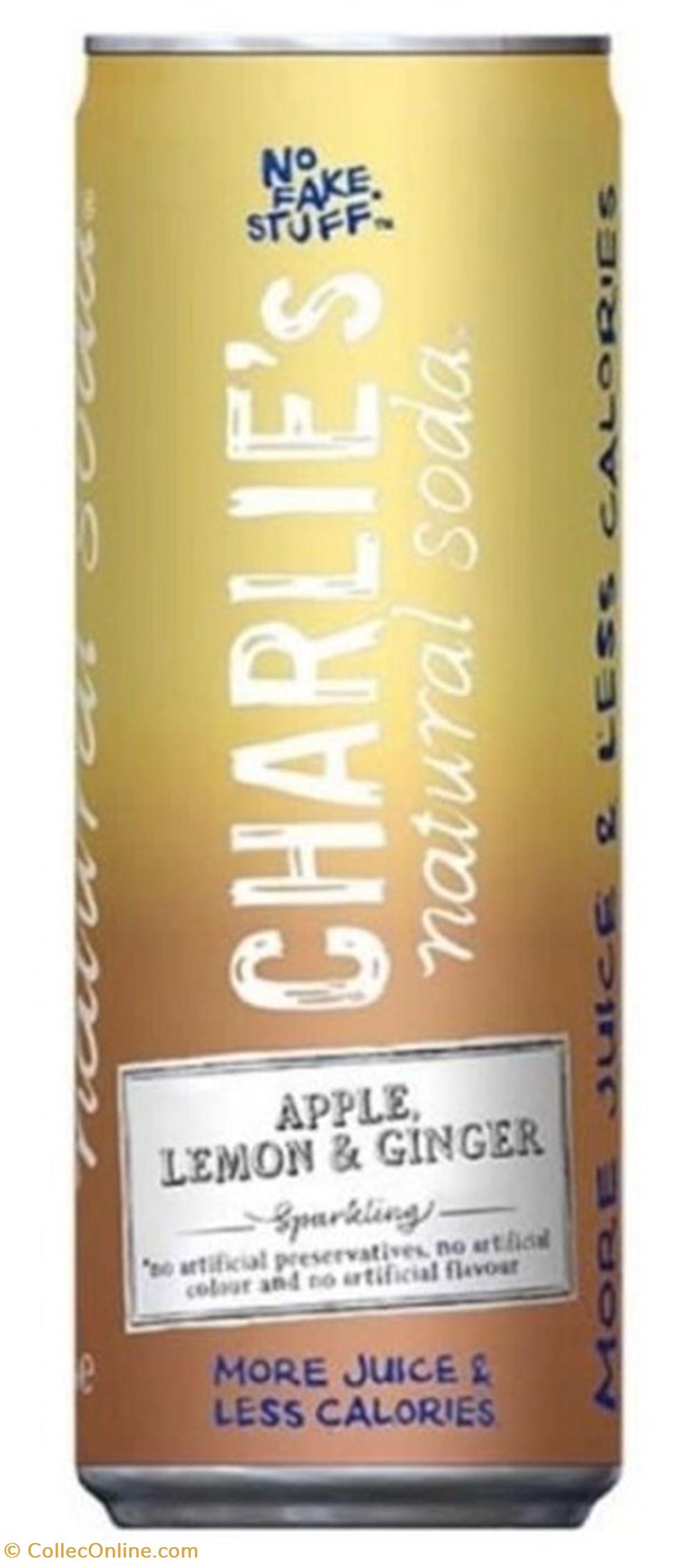 Charly's Pomme Citron Gingembre marron slim art de la table argenterie bistrot alimentation canettes charly s pomme citron gingembre marron slim