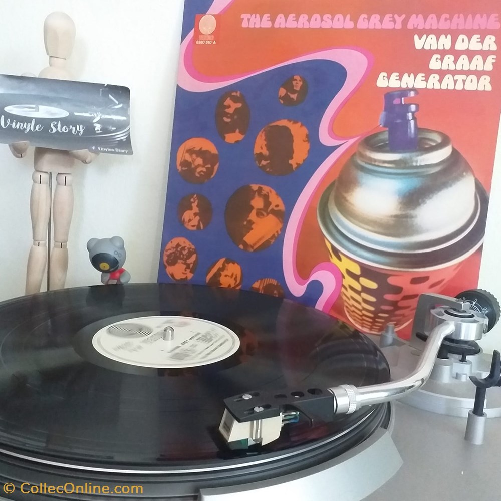 Van Der Graaf Generator - The Aerosol Grey Machine musique instruments vinyles disque tours van der graaf generator the aerosol grey machine