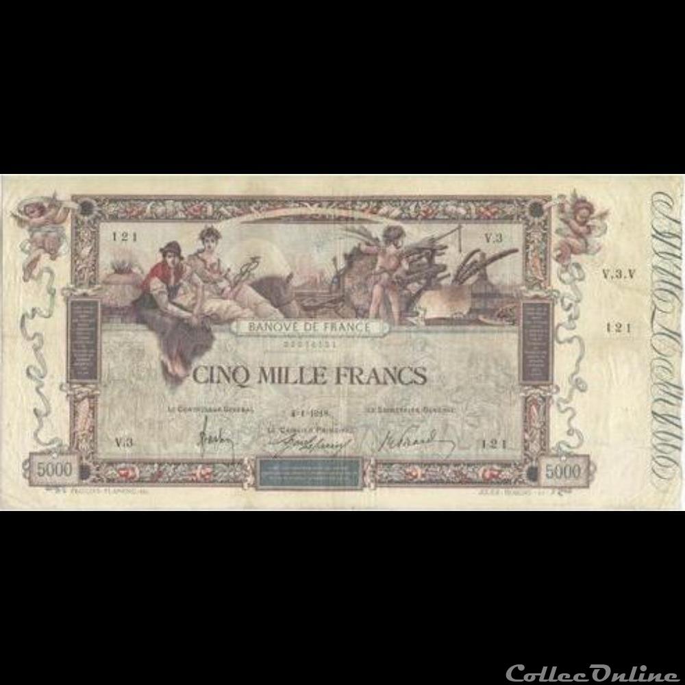 04-01-1918 -- V.3 121 billet france banque de xxe 04 01 1918 v 3 121