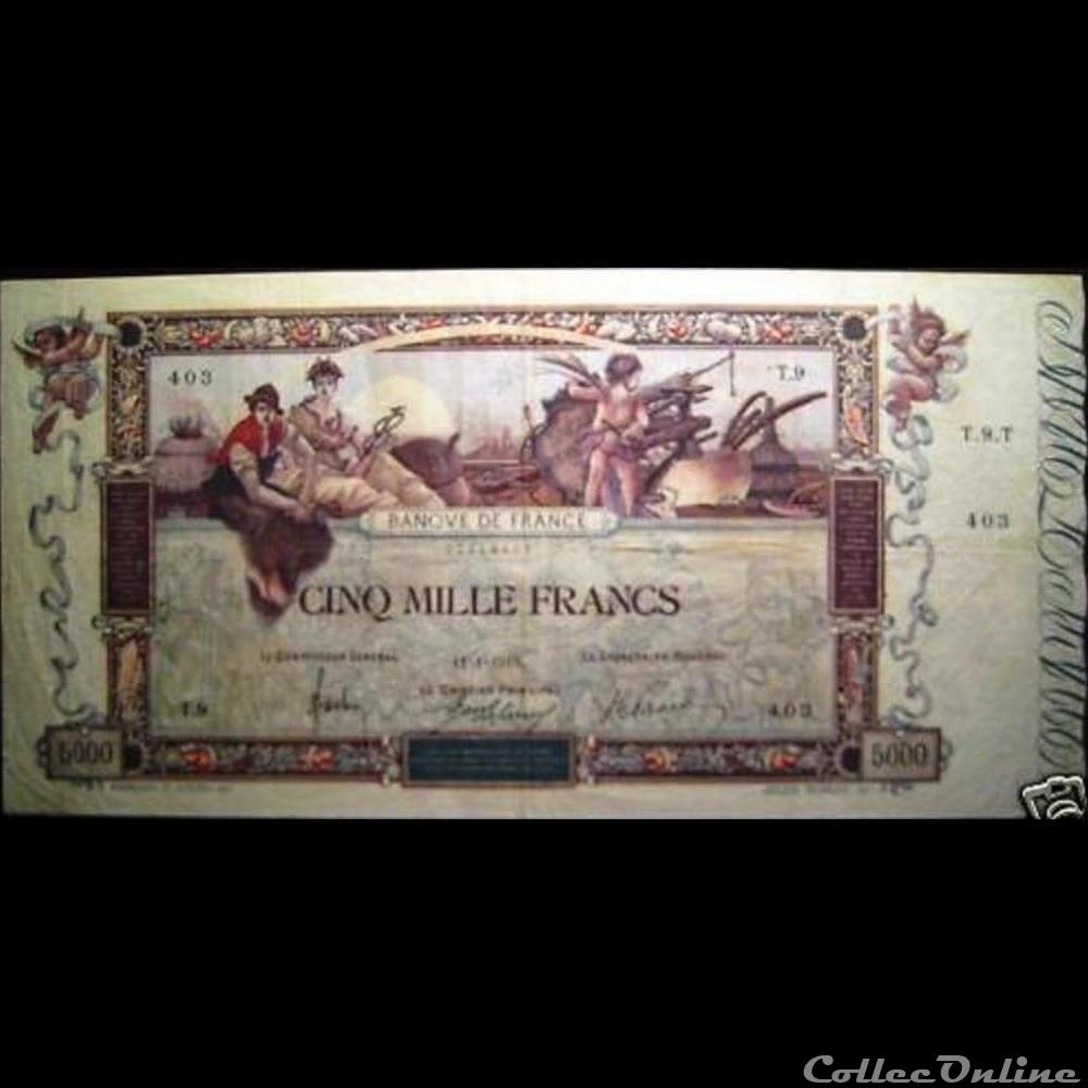11-01-1918 -- T.9 403 billet france banque de xxe 11 01 1918 t 9 403