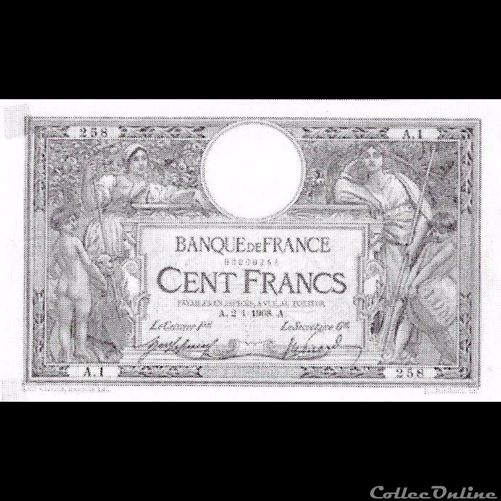 02-01-1908 -- A.1 258 billet france banque de xxe 02 01 1908 a 1 258