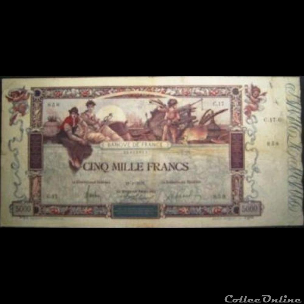 billet france banque de xxe 21 01 1918 c 17 858