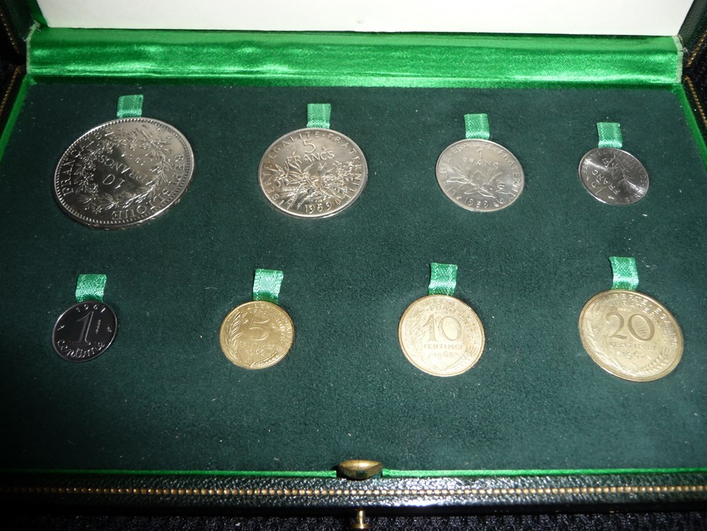 Commission Monétaire de 1959 monnaies monde france commission monetaire de 1959