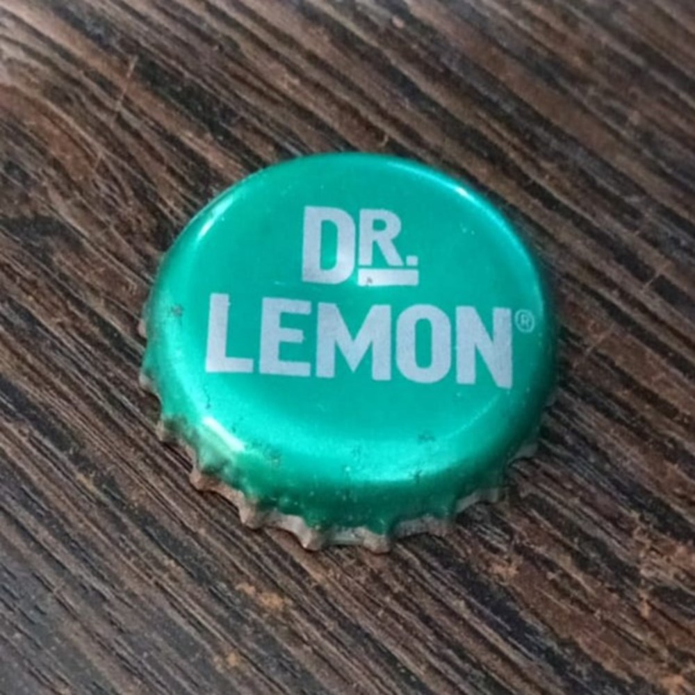 CHAPA Dr Lemon (mojito) chapas de botellas cervezas argentina chapa dr lemon mojito