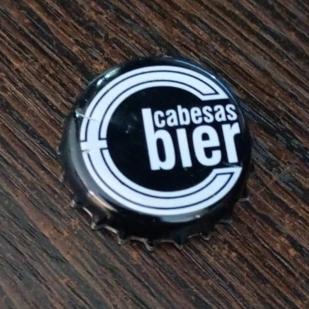 CHAPA Cabesas Bier chapas de botellas cervezas argentina chapa cabesas bier