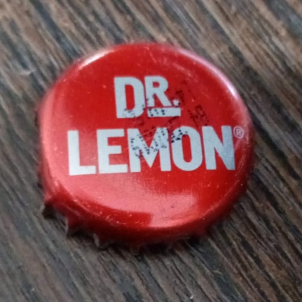 CHAPA Dr Lemon (original) chapas de botellas cervezas argentina chapa dr lemon original