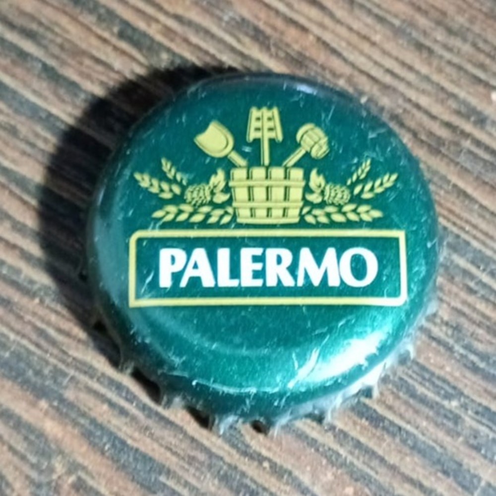 CHAPA Palermo chapas de botellas cervezas argentina chapa palermo