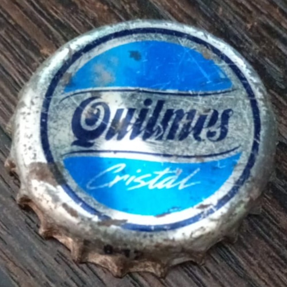 CHAPA Quilmes clásica (cristal) chapas de botellas cervezas argentina chapa quilmes clasica cristal