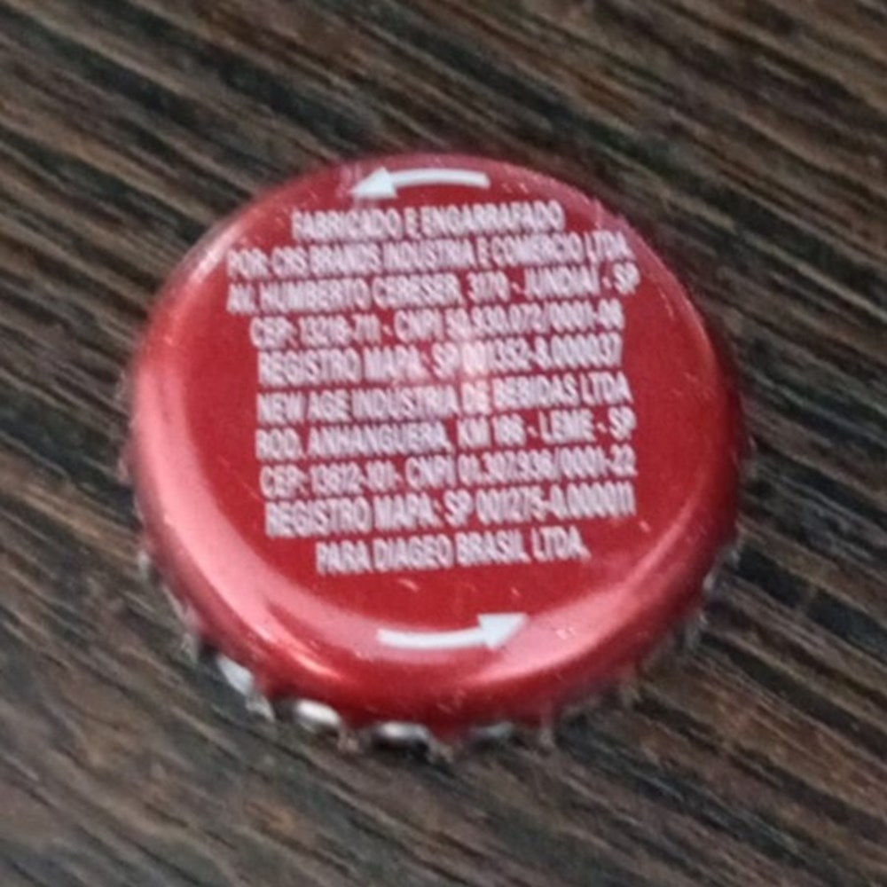 CHAPA Smirnoff chapas de botellas cervezas argentina chapa smirnoff