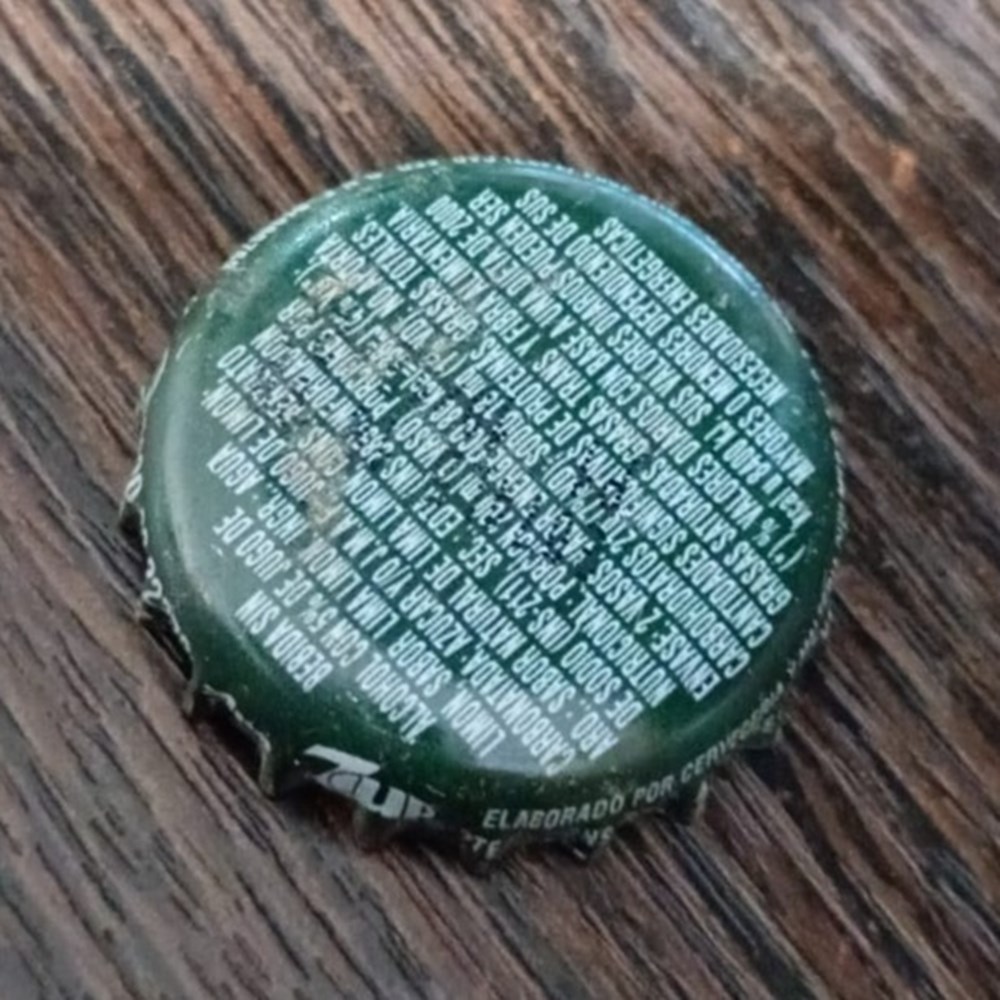 Chapa gaseosa 7up chapas de botellas refrescos y otras bebidas chapa gaseosa 7up