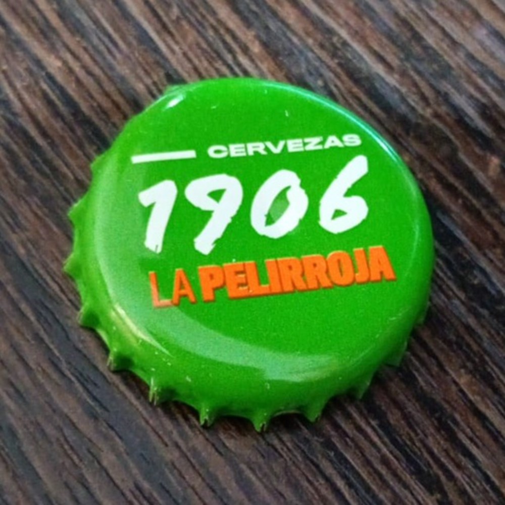 chapas de botellas cervezas espana chapa 1906