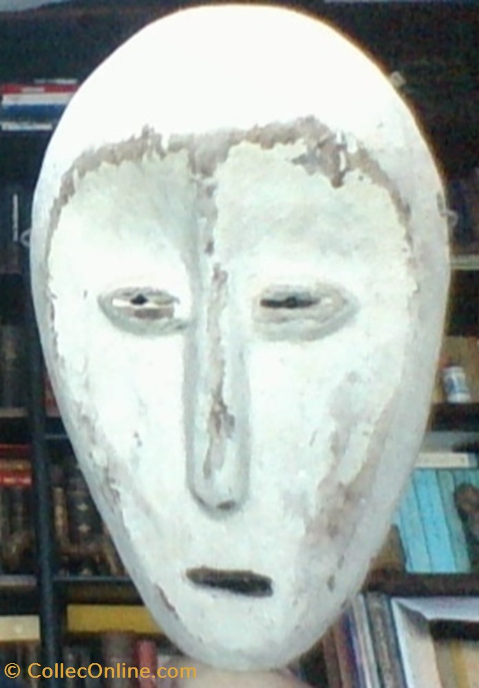 AUTHENTIQUE MASQUE LEGA DE GRANDE TAILLE art antiquites africain masques authentique masque lega de grande taille