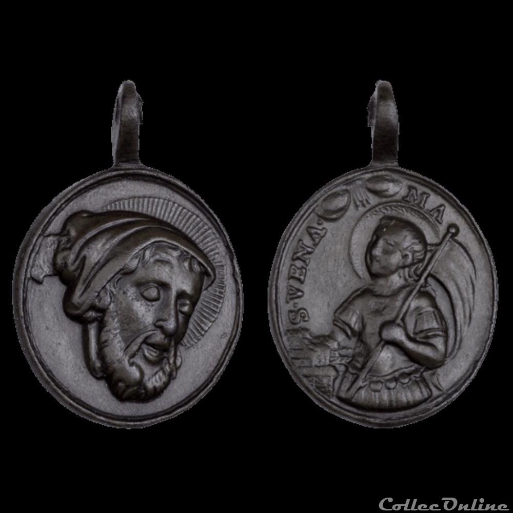 religieuse medaille du xviii eme saint anastase