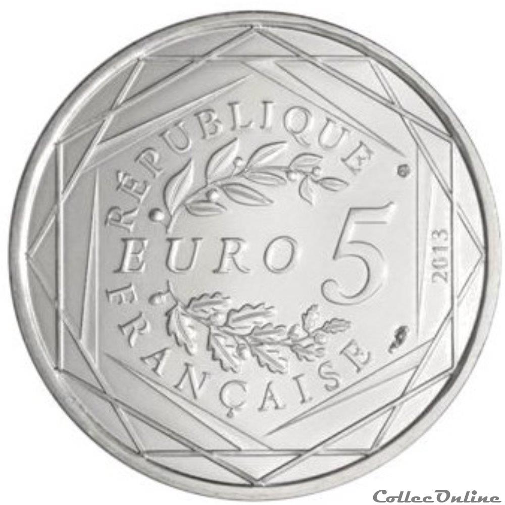 5 euros Fraternité 2013 monnaie france 5 euros fraternite 2013